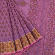 Hand Block Printed Kota Cotton Saree 10019185