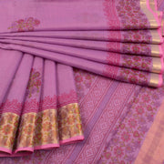 Hand Block Printed Kota Cotton Saree 10019186