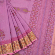 Hand Block Printed Kota Cotton Saree 10019186