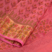Hand Block Printed Kota Cotton Saree 10028320