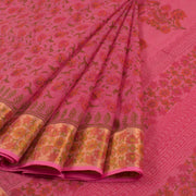 Hand Block Printed Kota Cotton Saree 10028327