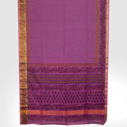 Hand Block Printed Kota Cotton Saree 10028329