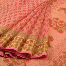Hand Block Printed Kota Cotton Saree 10029558