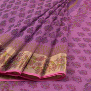 Hand Block Printed Kota Cotton Saree 10029560