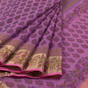 Hand Block Printed Kota Cotton Saree 10029561