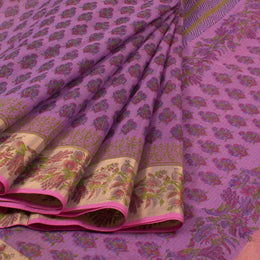 Hand Block Printed Kota Cotton Saree 10029561