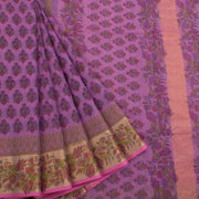 Hand Block Printed Kota Cotton Saree 10029561