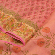 Hand Block Printed Kota Cotton Saree 10029580