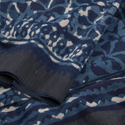 Dabu Printed Chanderi Silk Cotton Saree 10031445