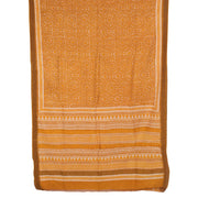 Dabu Printed Chanderi Silk Cotton Saree 10031461