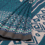 Dabu Printed Chanderi Saree 10031476