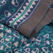 Dabu Printed Chanderi Saree 10031476