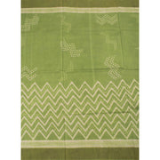 Dabu Printed Chanderi Silk Cotton Saree 10031479