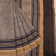 Dabu Printed Chanderi  Saree 10031490