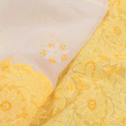 Chikankari Embroidered Cotton Saree 10038742
