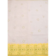 Chikankari Embroidered Cotton Saree 10038744