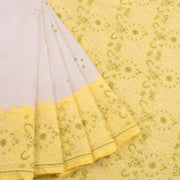 Chikankari Embroidered Cotton Saree 10038744