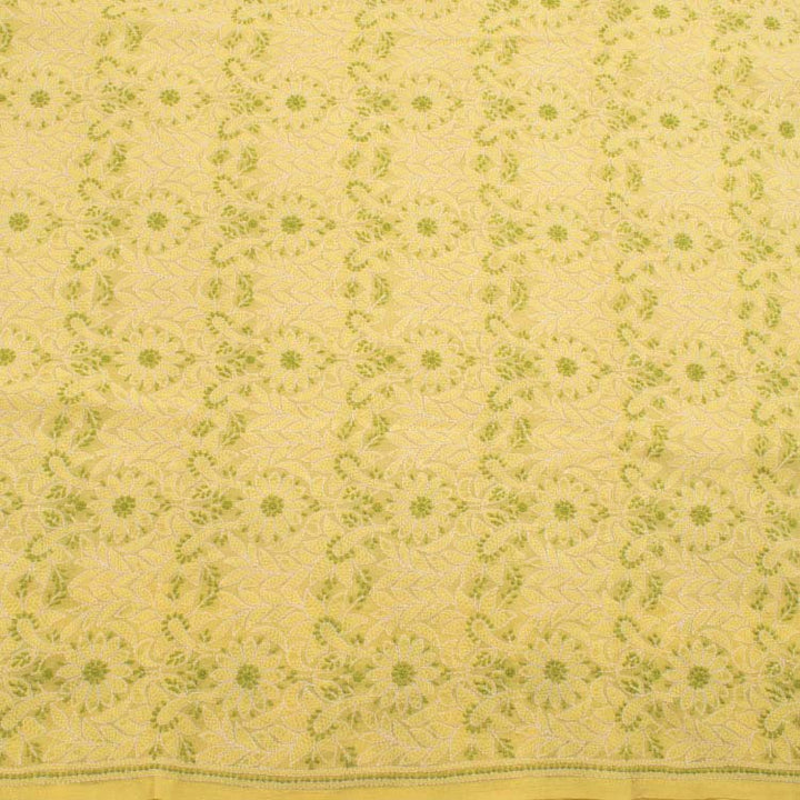 Chikankari Embroidered Cotton Saree 10038744