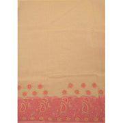 Chikankari Embroidered Cotton Saree 10038753