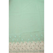 Chikankari Embroidered Cotton Saree 10038761