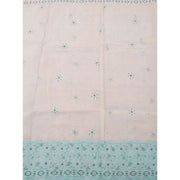 Chikankari Embroidered Cotton Saree 10038762