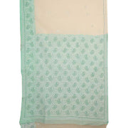Chikankari Embroidered Cotton Saree 10038763