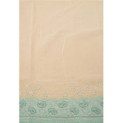 Chikankari Embroidered Cotton Saree 10038763