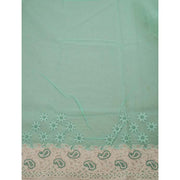 Chikankari Embroidered Cotton Saree 10038765
