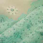 Chikankari Embroidered Cotton Saree 10038773
