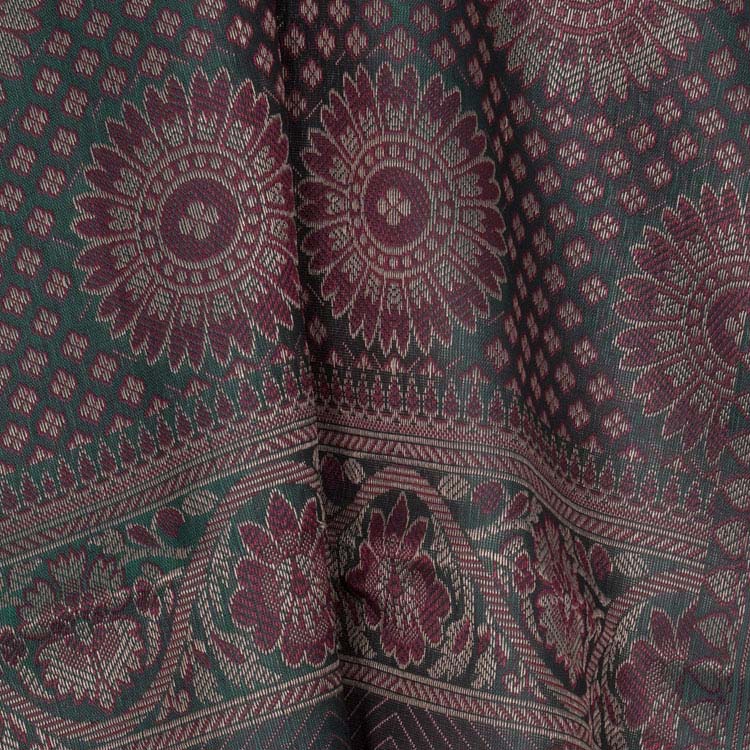 Handloom Jamawar Banarasi Silk Stole 10035361