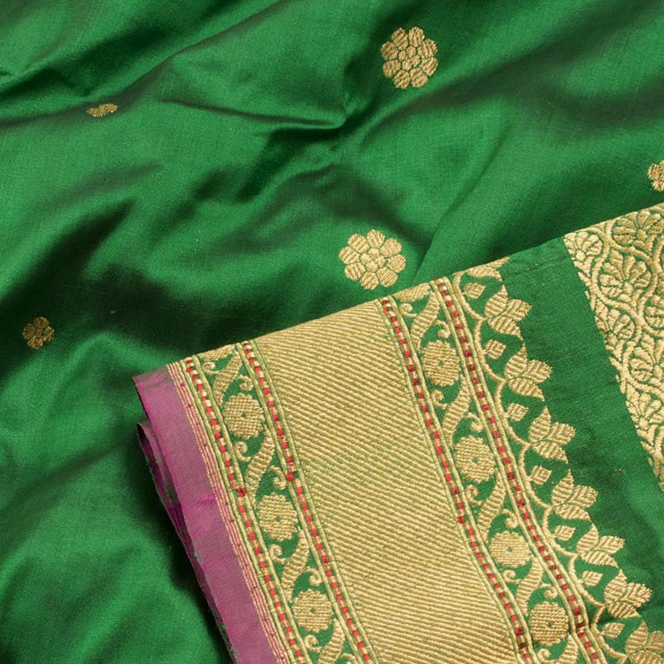 Handloom Banarasi Kadhwa Katan Silk Saree 10050347