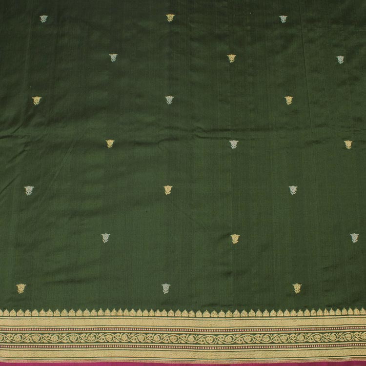 Handloom Banarasi Kadhwa Katan Silk Saree 10050354
