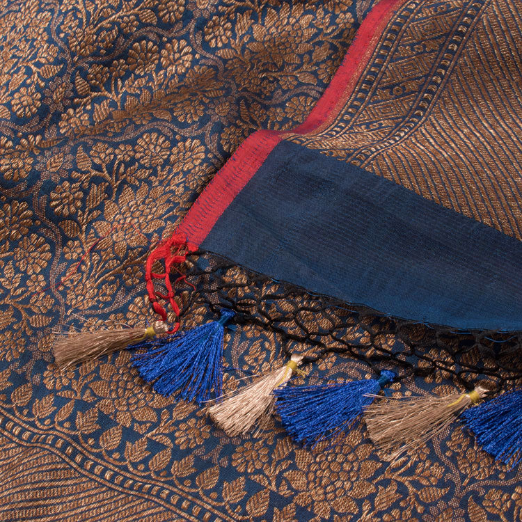 Handloom Banarasi Tanchoi Silk Saree 10052129