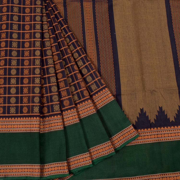 Handloom Kanchi Silk Cotton Saree 10050153