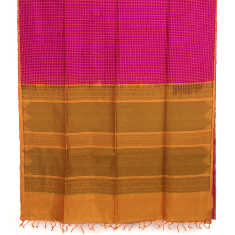 Handloom Kanchi Silk Cotton Saree 10052763