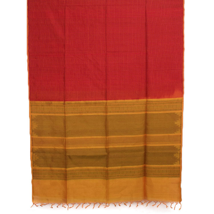 Handloom Kanchi Silk Cotton Saree 10052764