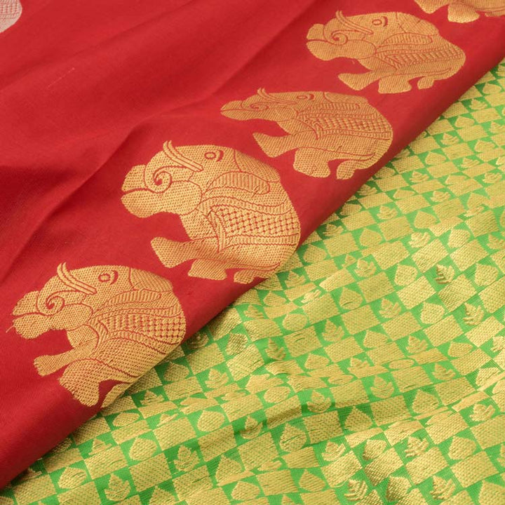 Handloom Kanjivaram Soft Silk Saree 10024917