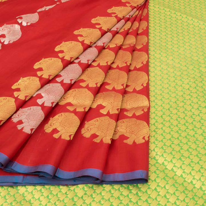Handloom Kanjivaram Soft Silk Saree 10024917