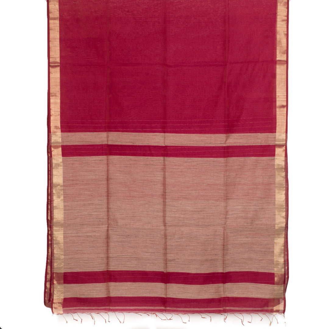 Handloom Bengal Silk Cotton Saree 10023474