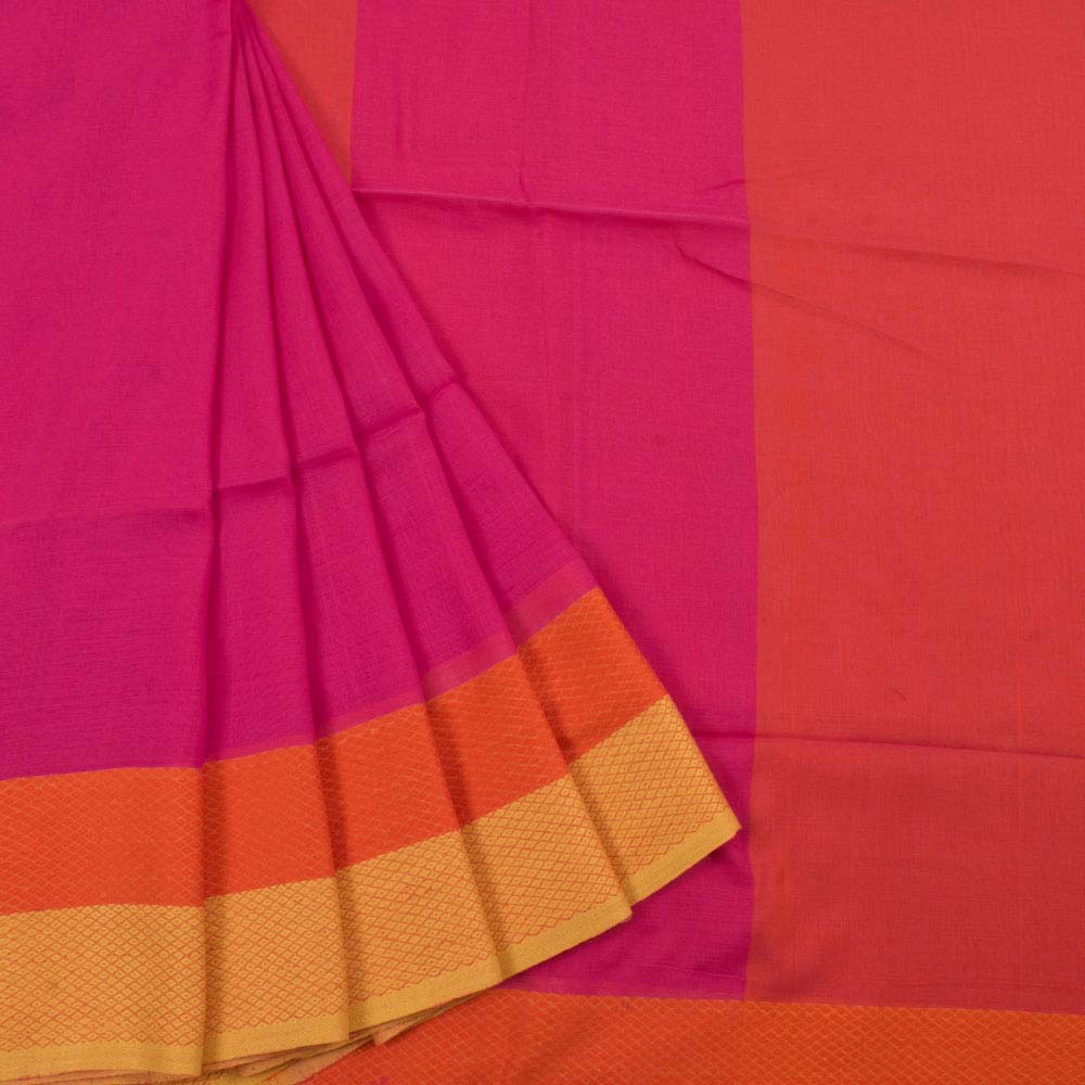 Handloom Bengal Cotton Saree 10034063