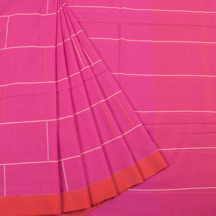 Handloom Bengal Cotton Saree 10034077