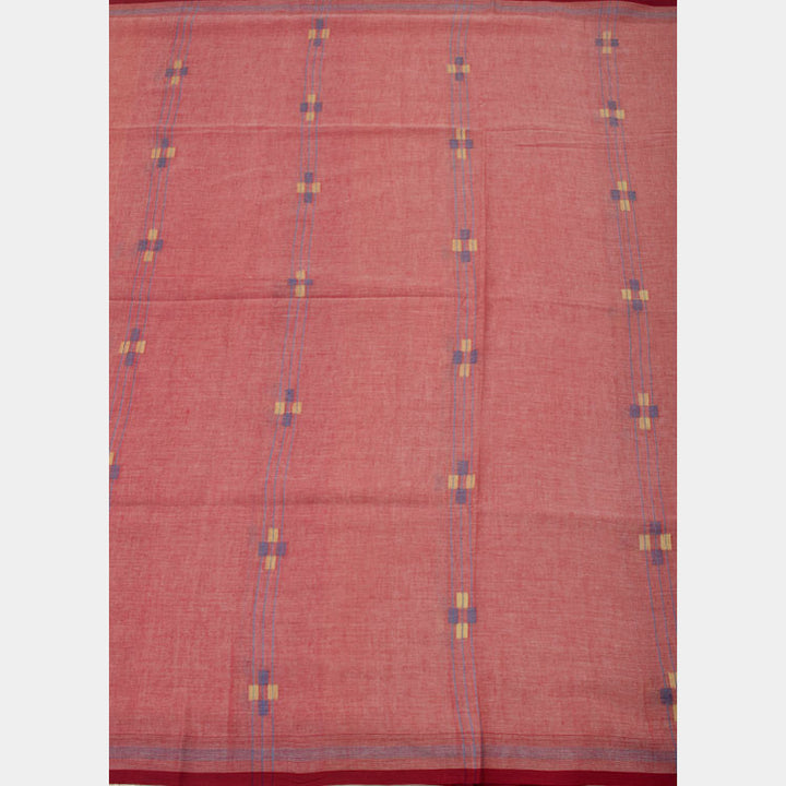 Handloom Bengal Jamdani Cotton Saree 10052578